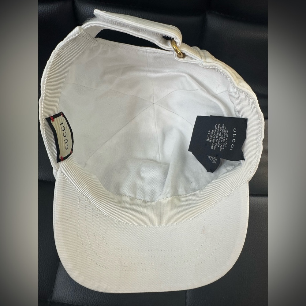 Gucci Campaign Hat Cap - White - Picture 6 of 8